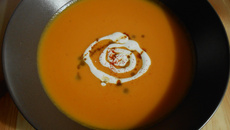 Velouté potiron, patates douces