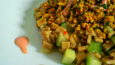 Crozetto thaï au surimi et poulet