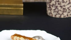 Cannelloni de crêpes aux pommes, au vin blanc et aux noix