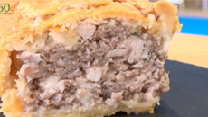 Pâté de lapin en croûte