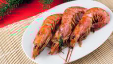 Crevettes rouges d'Argentine sautées