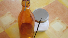 Huile vanillée maison