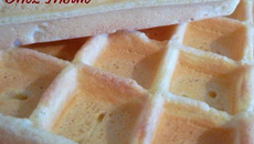 Gaufres toutes simples mais délicieuses