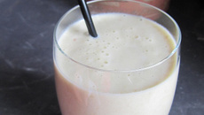 Smoothie à la rhubarbe