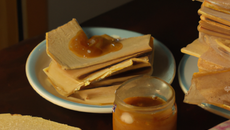 Tuiles à la Confiture de Lait