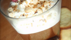 Mousse aux deux chocolats en verrine