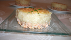 Parmentier de saumon rapide