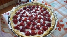 Tarte aux fraises chantilly