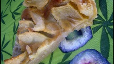 Tarte aux pommes à la vergeoise