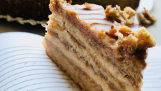 Gâteau aux noix au café
