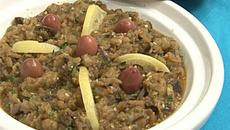 Zaalouk : purée d'aubergines