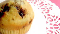Muffins aux noix & chocolat au lait au caramel