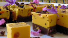 Nougat noir au safran