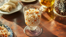 Pâtes perles au surimi