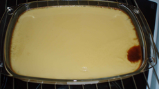 Œufs au lait à jolie croûte dorée