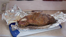 Gigot d'agneau braisé, dit de 7 heures