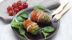 Pommes de terre rôties arc-en-ciel