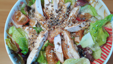 Salade de poulet au soja