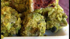 Bouchées de chocolat au lait et pistaches