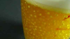 Verrine de tapioca au the de safran