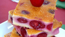 Clafoutis aux cerises & mascarpone