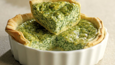 Tarte au brocciu et aux blettes