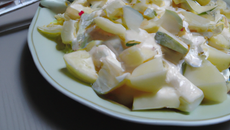 Salade de pommes au yaourt
