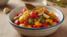 Poivrons confits faciles