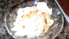 Dessert : crème au cappuccino