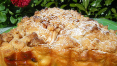 Tarte aux pommes façon crumble