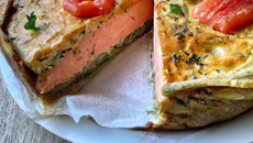 Tourte au saumon version rapide