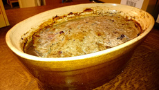 Terrine de chevreuil forestière au Verjus
