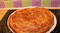 Tourte aux pommes de terre et au lard