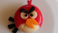 Angry birds en babybel