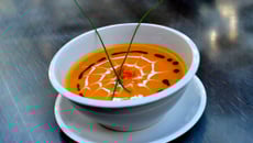 Velouté de potiron parfumé et gourmand