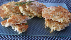 Galettes de spaghetti