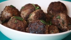 Boulettes d'agneau à la menthe