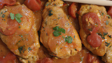 Filets de poulet à la tomate presto