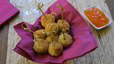 Boulettes apéritives de thon et courgettes à la sauce Fruity Thaï