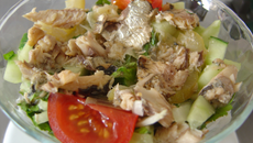 Verrine fraicheur sardines