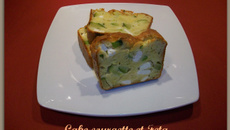 Cake courgette et feta