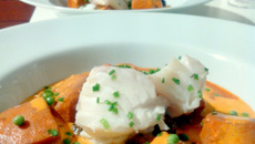 Rouille de seiche à la Sétoise et cabillaud poché
