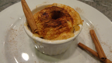 Pommes au four à la cannelle