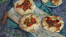 Tartelettes légères aux tomates et mozzarella