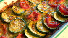 Gratin de courgettes et tomates facile