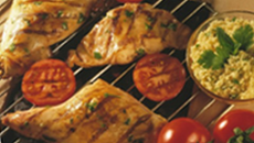 Epaules de lapin au barbecue