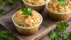 Flans de courgettes express