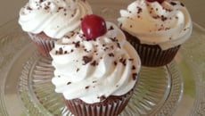 Cupcakes version Forêt noire...