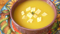 Soupe à la citrouille rapide