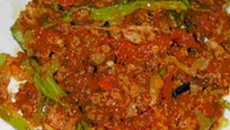 Rougail de morue à la sauce savoureuse